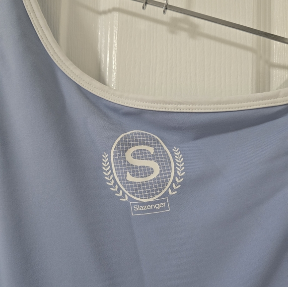 Slazenger Blue Obe Shoulder Mini Tennis Dress Size 4 - Picture 7 of 11